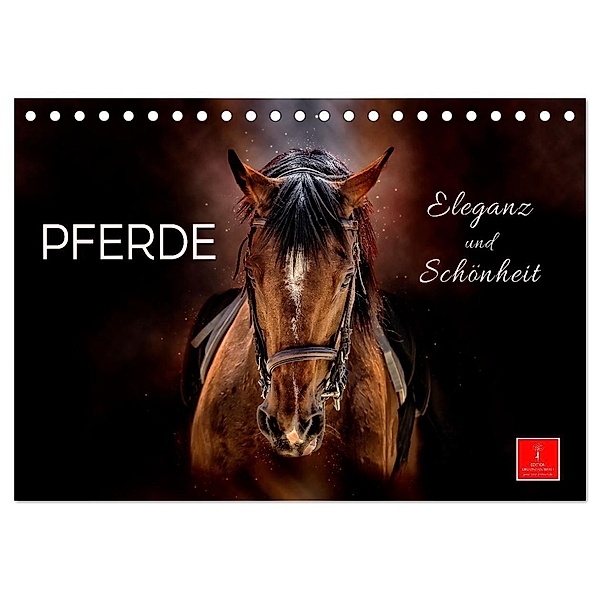 Eleganz und Schönheit - Pferde (Tischkalender 2024 DIN A5 quer), CALVENDO Monatskalender, Peter Roder