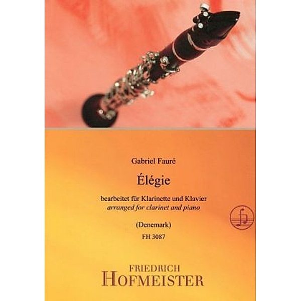 Élégie op. 24, für Klarinette, Klavier, Gabriel Fauré