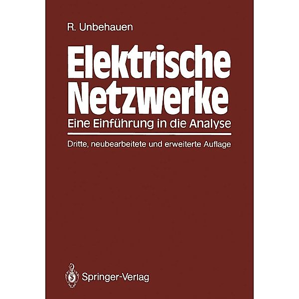 Elektrische Netzwerke, Rolf Unbehauen