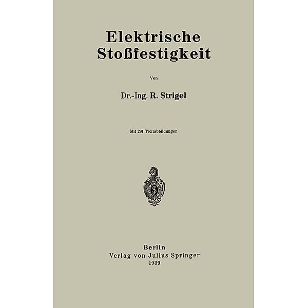 Elektrische Stoßfestigkeit, R. Strigel