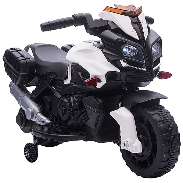 Homcom Elektrisches Motorrad für Kinder mit Hupe und Scheinwerfer
