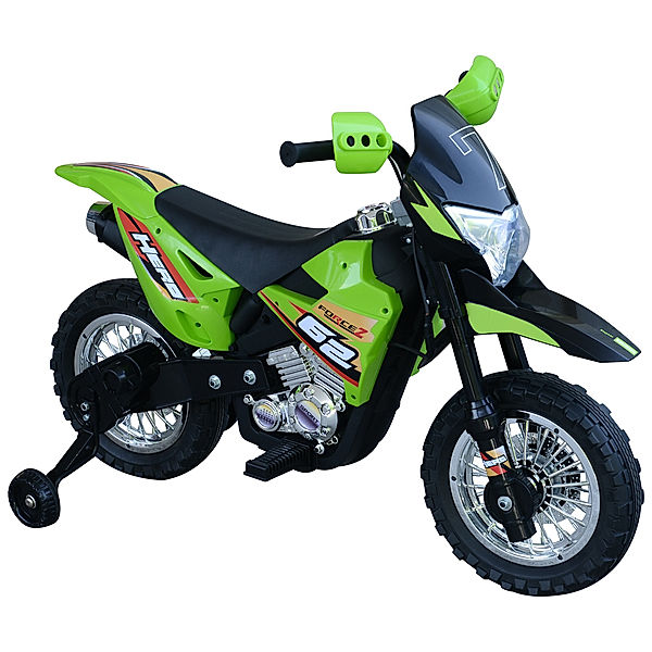 Homcom Elektro-Motorrad für Kinder (Farbe: grün)