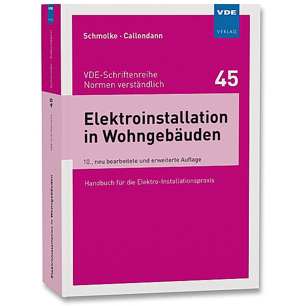 Elektroinstallation in Wohngebäuden, Herbert Schmolke, Karsten Callondann