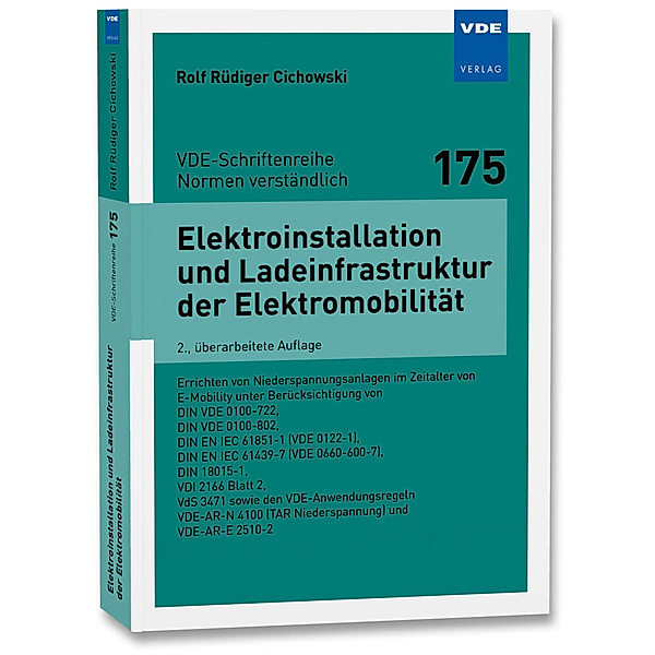 Elektroinstallation und Ladeinfrastruktur der Elektromobilität, Rolf Rüdiger Cichowski