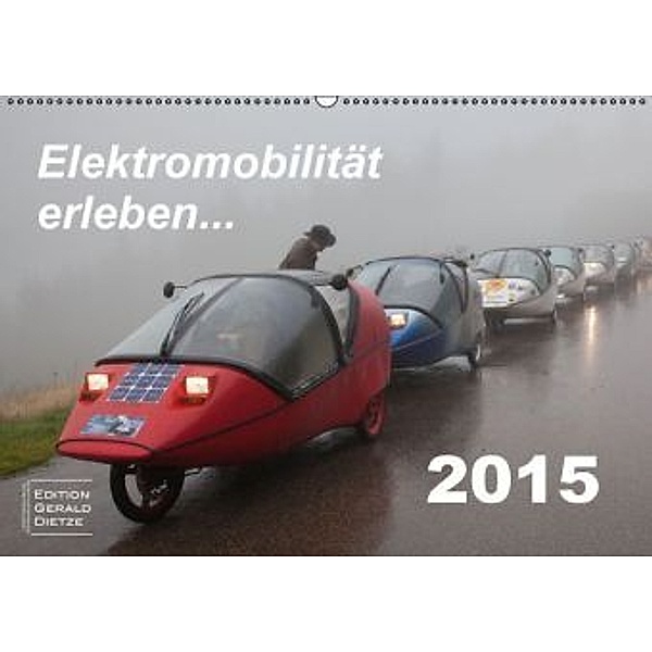 Elektromobilität erleben (Wandkalender 2015 DIN A2 quer), Gerald Dietze