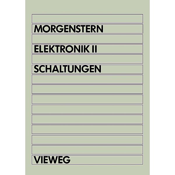 Elektronik, Bodo Morgenstern