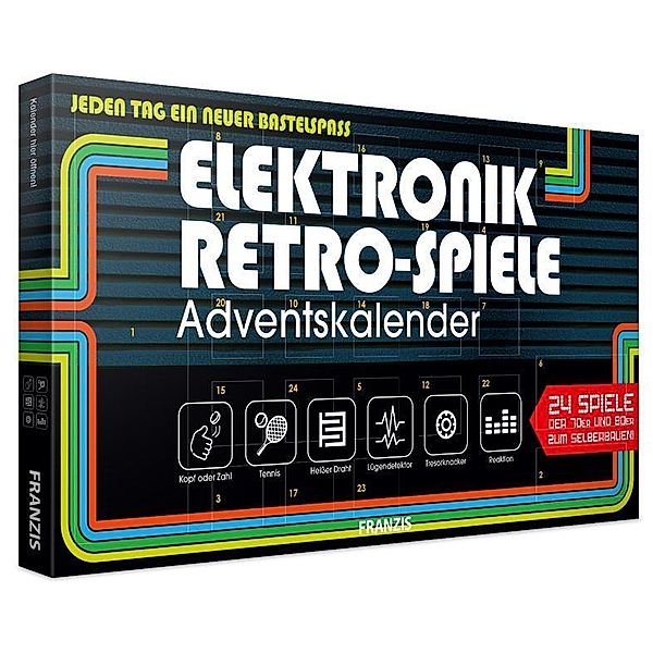 Elektronik Retro-Spiele Adventskalender 2019, Burkhard Kainka