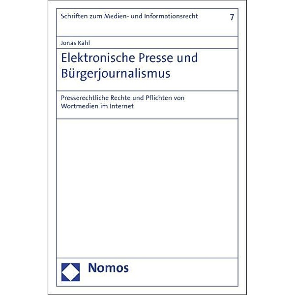 Elektronische Presse und Bürgerjournalismus, Jonas Kahl
