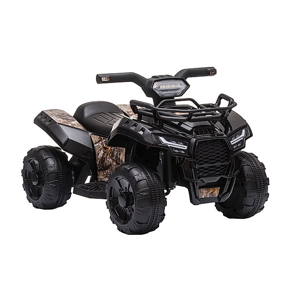 Homcom Elektroquad 6V Akku Elektroauto LED Frontlicht (Farbe: schwarz)