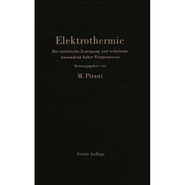 Elektrothermie, Marcello Pirani