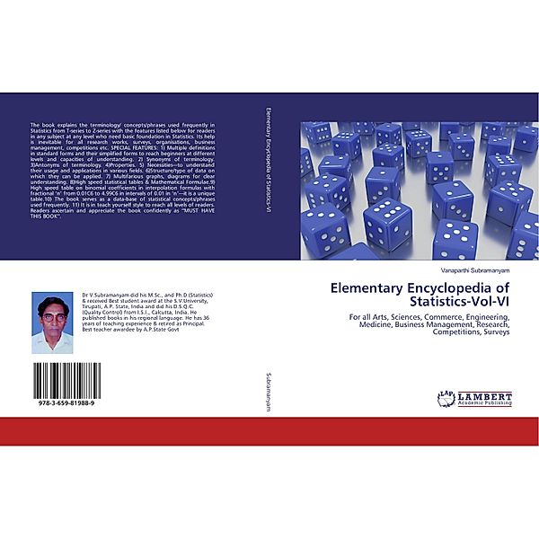 Elementary Encyclopedia of Statistics-Vol-VI, Vanaparthi Subramanyam