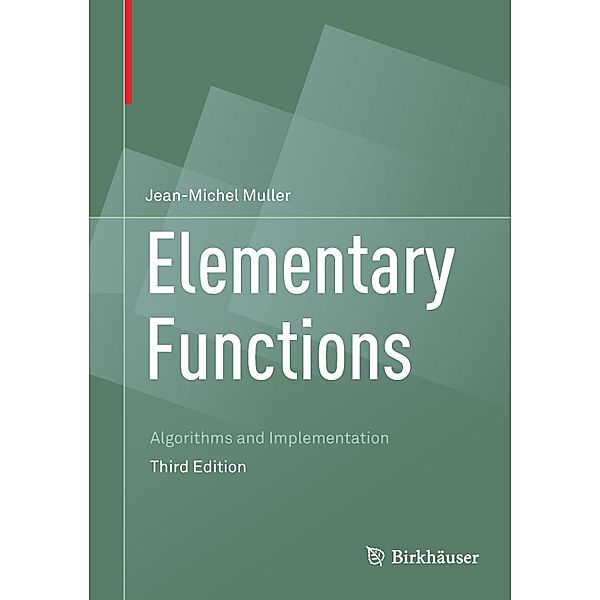 Elementary Functions, Jean-Michel Muller