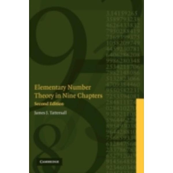 Elementary Number Theory in Nine Chapters, James J. Tattersall
