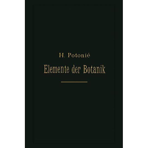 Elemente Der Botanik, H. Potonié