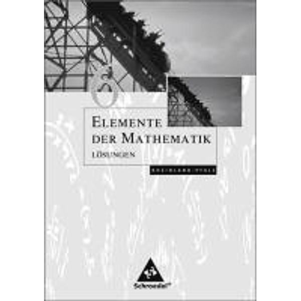 Elemente der Mathematik, Ausgabe Rheinland-Pfalz (2005): 6. Schuljahr, Lösungen