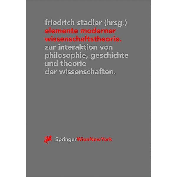 Elemente moderner Wissenschaftstheorie