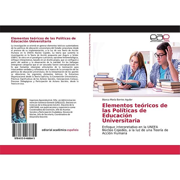 Elementos teóricos de las Políticas de Educación Universitaria, Blanca María Barrios Aguilar