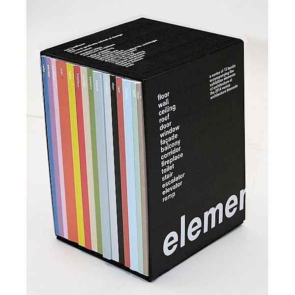 Elements, 15 Vols., Rem Koolhaas