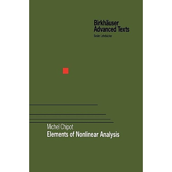 Elements of Nonlinear Analysis, Michel Chipot