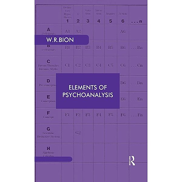 Elements of Psychoanalysis, Wilfred R. Bion