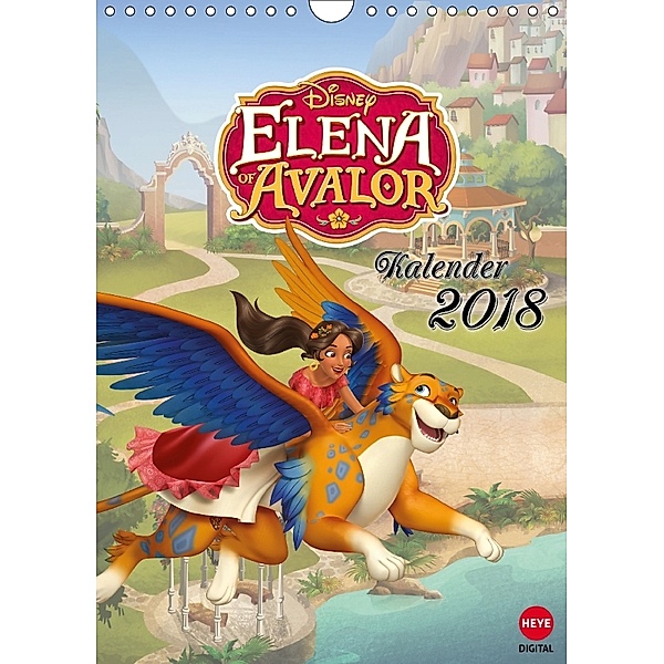 Elena von Avalor (Wandkalender 2018 DIN A4 hoch), Walt Disney