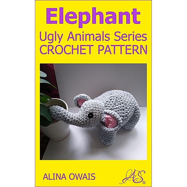 Elephant Crochet Pattern, Alina Owais