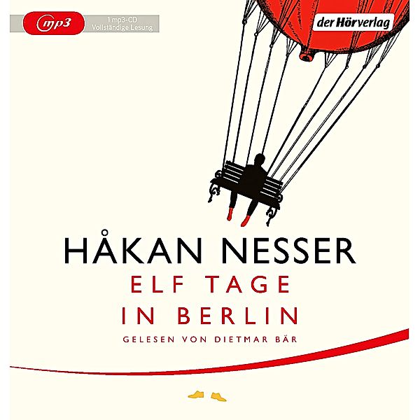 Elf Tage in Berlin, 1 MP3-CD, Hakan Nesser