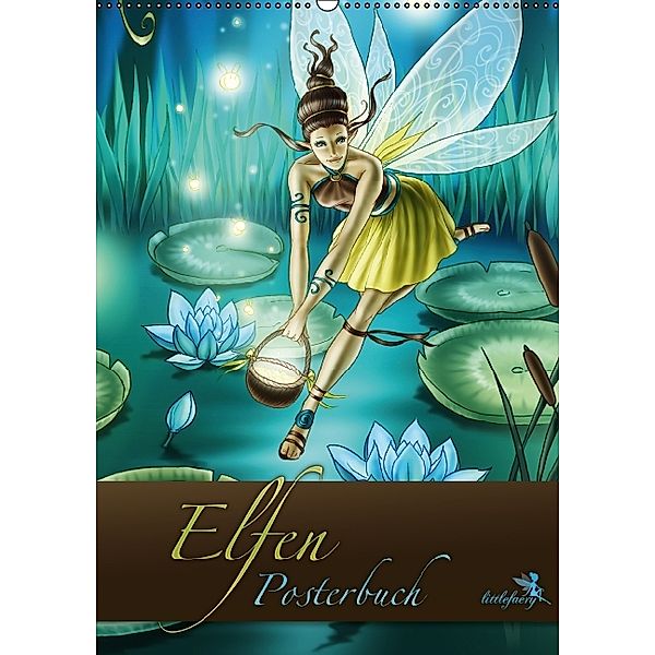 Elfen Posterbuch Littlefaery (Posterbuch DIN A4 hoch), Daniela Barreto