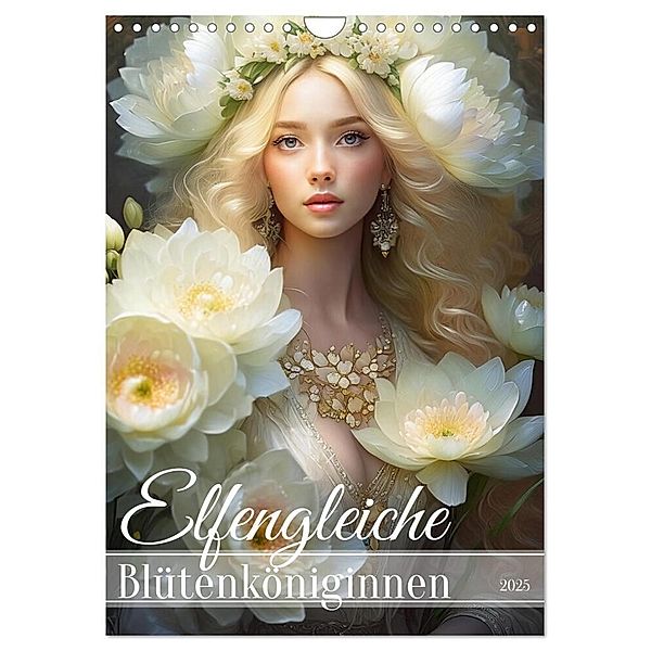 Elfengleiche Blütenköniginnen (Wandkalender 2025 DIN A4 hoch), CALVENDO Monatskalender, Calvendo, Fotodesign Verena Scholze