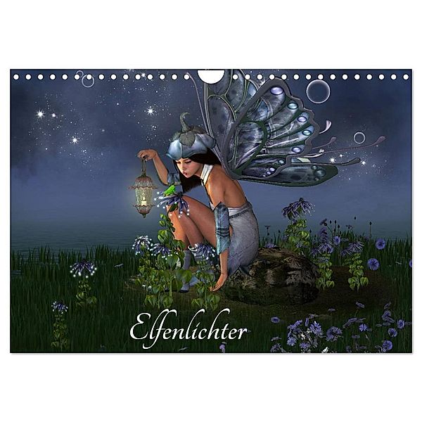 Elfenlichter (Wandkalender 2024 DIN A4 quer), CALVENDO Monatskalender, Andrea Tiettje