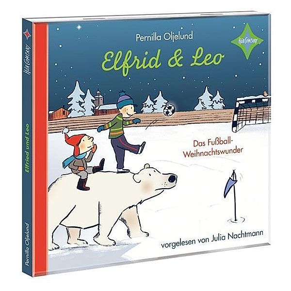 Elfrid und Leo - Das Fussballweihnachtswunder, 2 Audio-CDs, Pernilla Oljelund