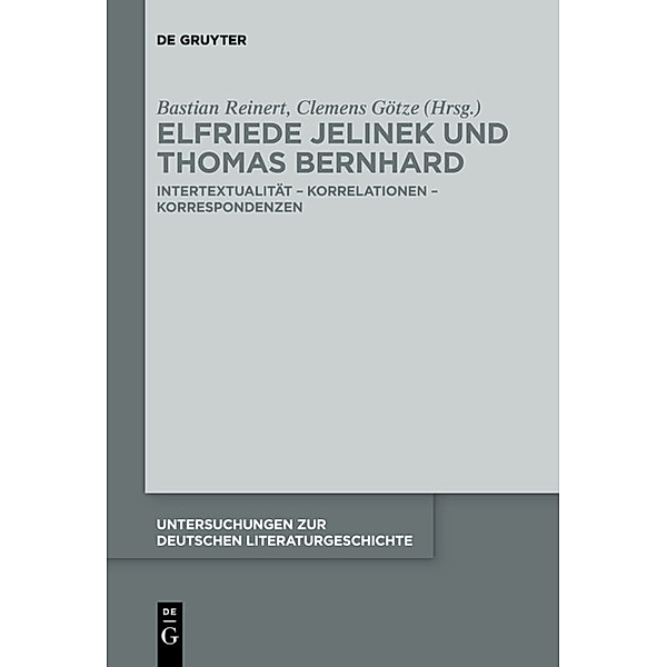 Elfriede Jelinek und Thomas Bernhard
