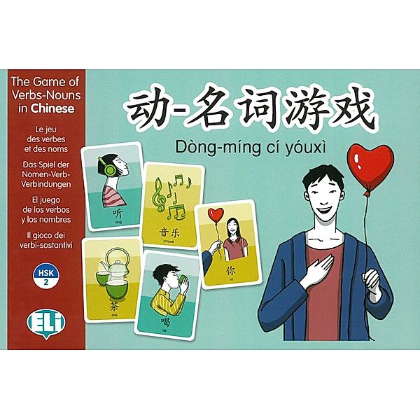 Klett Sprachen, Klett Sprachen GmbH ELI Spiele - dòng-bîn yóuxi - The Game of Verbs-Nouns in Chinese