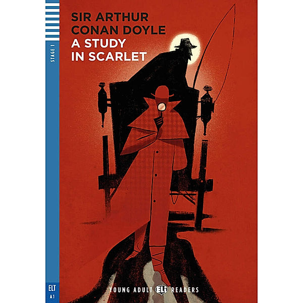 ELi Young Adult Readers / A Study in Scarlet, w. Audio-CD, Arthur Conan Doyle
