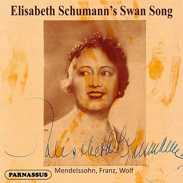 Elisabeth Schumann's Swan Song, Elisabeth Schumann, Ernest Lush