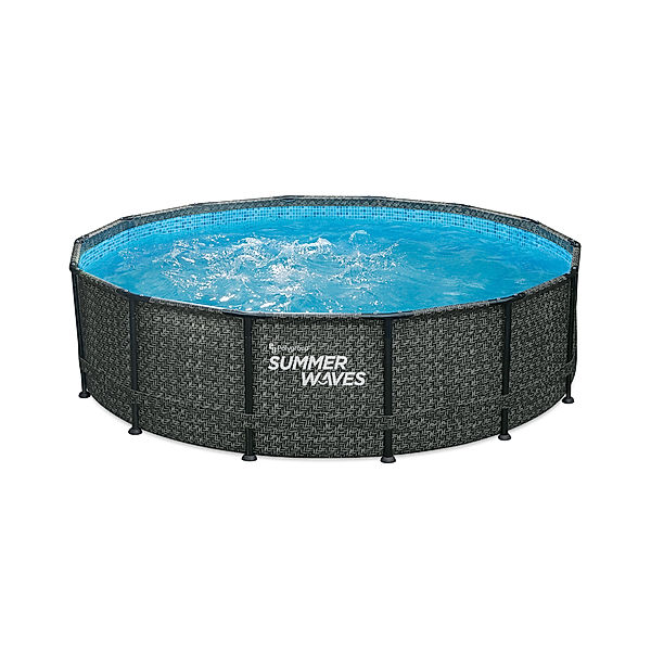 Summer Waves Elite Frame Pool (Größe: 427x427x107cm)