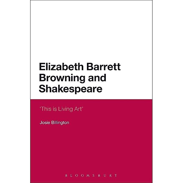 Elizabeth Barrett Browning and Shakespeare, Josie Billington