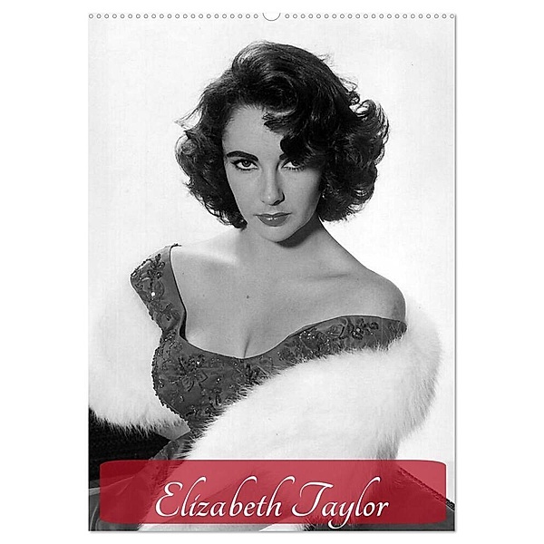Elizabeth Taylor (Wandkalender 2024 DIN A2 hoch), CALVENDO Monatskalender, Elisabeth Stanzer