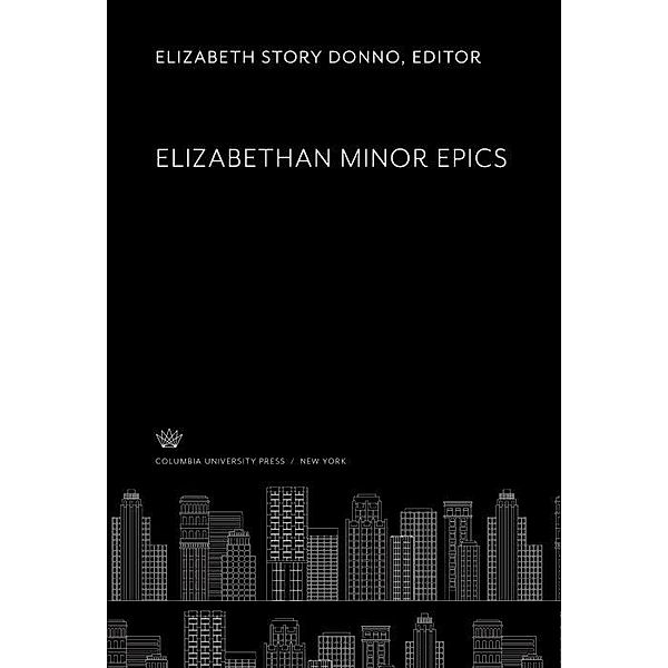 Elizabethan Minor Epics