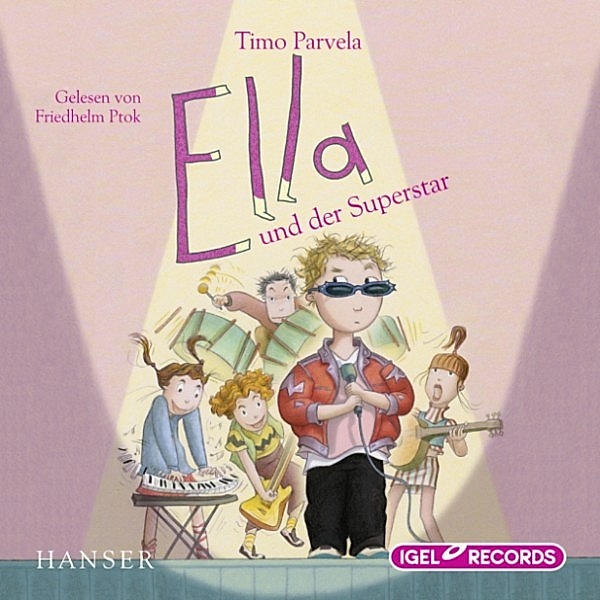 Ella Band 4: Ella und der Superstar, Timo Parvela
