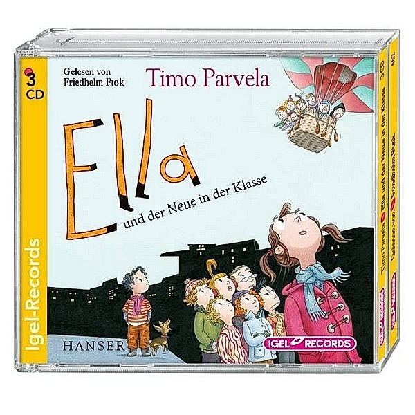 Ella und der Neue in der Klasse (07), 3 Audio-CD, Timo Parvela