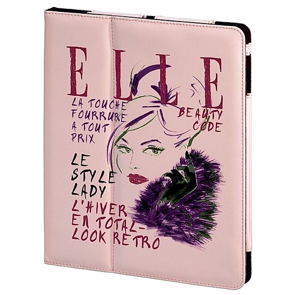ELLE Portfolio Lady in Pink für Apple iPad Air, Pink