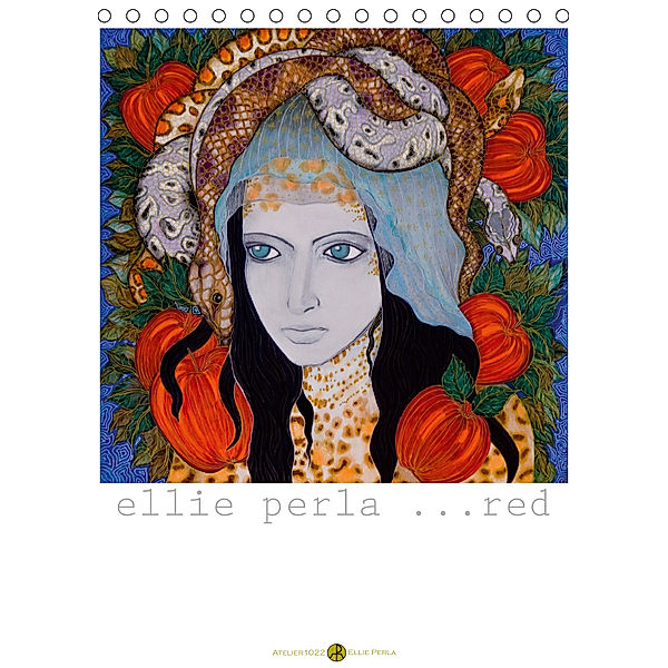 ELLIE PERLA ... RED (Tischkalender 2019 DIN A5 hoch), N N
