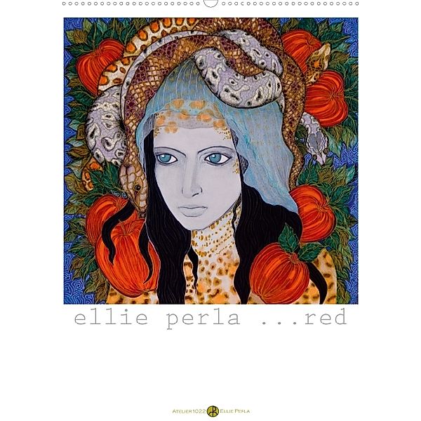 ELLIE PERLA ... RED (Wandkalender 2014 DIN A4 hoch)
