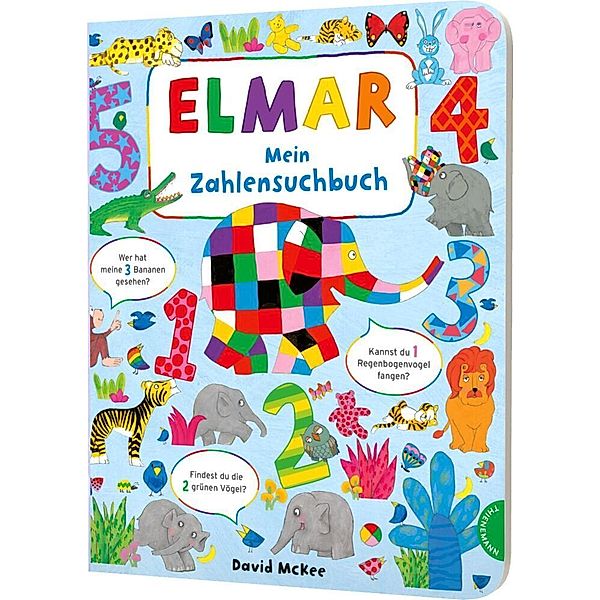 Elmar: Mein Zahlensuchbuch, David McKee