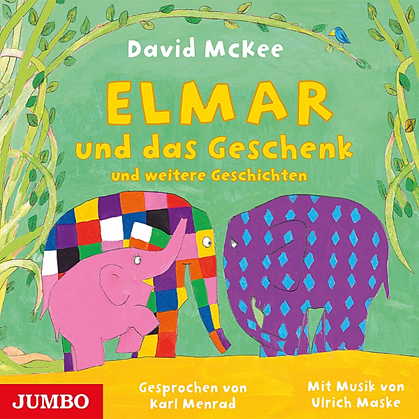Elmar und das Geschenk und weitere Geschichten,Audio-CD, David McKee