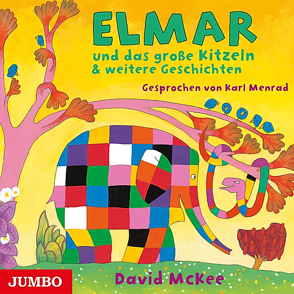 Elmar und das große Kitzeln & weitere Geschichten,1 Audio-CD, David McKee