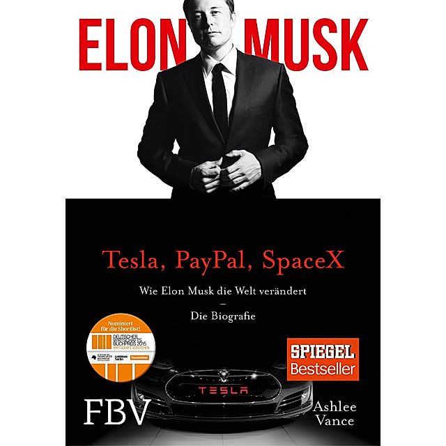 Elon Musk Buch von Ashlee Vance versandkostenfrei bestellen - Weltbild.de