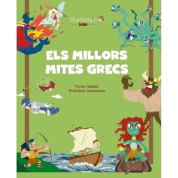 Els millors mites grecs / Mitologia per a nens, Víctor Sabaté