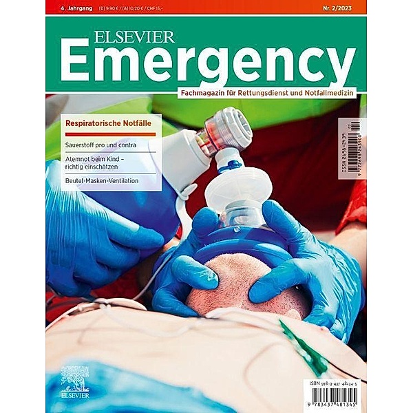 ELSEVIER Emergency. Respiratorische Notfälle. 2/2023
